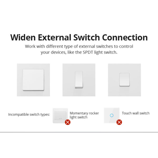 GloboStar® 80045 SONOFF ZBMINI-R3 - Zigbee Wireless Smart Switch Two Way Dual Relay - 2 Output Channel - Image 10