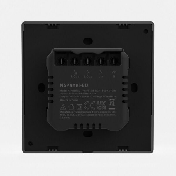 GloboStar® 80058 SONOFF NSPanel-R2-2022-EU - Wi-Fi Smart Scene Wall Switch(86/EU Type) - Integrated HMI Panel - Smart Temperature Control - Image 5