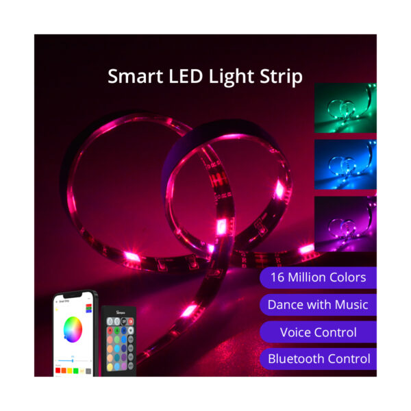 GloboStar® 80061 SONOFF L2 - Wi-Fi Smart RGB LED Light Strip Waterpoof IP65 - SET 5M - Image 17