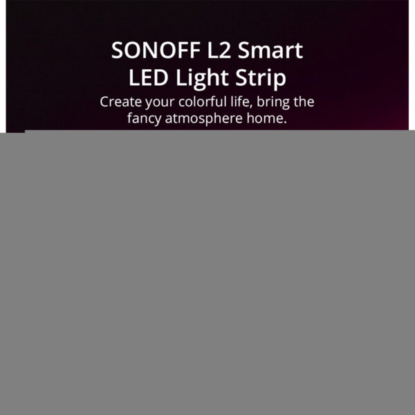 GloboStar® 80061 SONOFF L2 - Wi-Fi Smart RGB LED Light Strip Waterpoof IP65 - SET 5M - Image 3