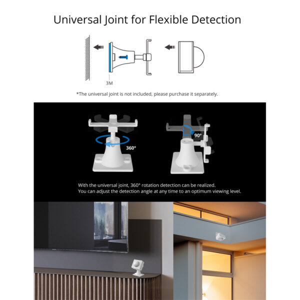 GloboStar® 80064 SONOFF PIR3-RF – Smart 433MHZ RF PIR Motion Sensor 6m/110° Detection - Image 17