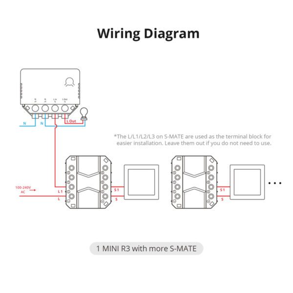 GloboStar® 80070 SONOFF S-MATE - Switch Mate 16A/3500W - Image 7