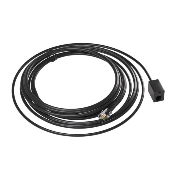 GloboStar® 80103 SONOFF RL560 Sensor Extension Cable 5m for THS01 - DS18B20 - MS01 With RJ9 4P4C Connector - Image 2