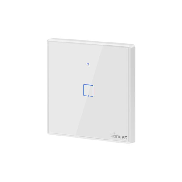 GloboStar® 80130  SONOFF T2EU1C-RF - 433MHz Wireless Smart Wall Touch Button Switch AC 100-240V Max 2A (2A/Way) 1 Way - RF Series - Image 2