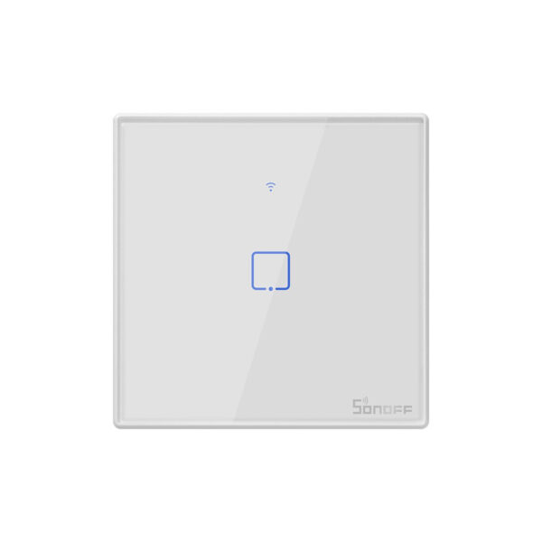 GloboStar® 80130  SONOFF T2EU1C-RF - 433MHz Wireless Smart Wall Touch Button Switch AC 100-240V Max 2A (2A/Way) 1 Way - RF Series - Image 3