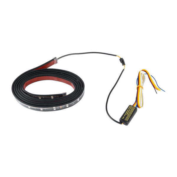 GloboStar® 81736 Car Backlit LED Strip Εύκαμπτη Ταινία 240cm Σήμανσης DRL Αυτοκινήτου με Ασύρματο Χειριστήριο IR LED SMD 5050 14W DC 9-30V Αδιάβροχη IP65 RGB - 2 Χρόνια Εγγύηση - Image 3