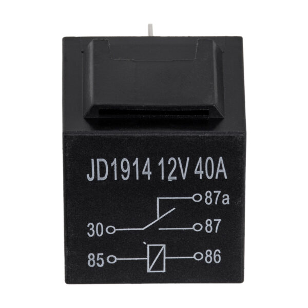 GloboStar® 81743 JD1914 Ρελέ Flasher με 4 Pin για Φωτισμό Φλας Οχημάτων DC 12V 40A - Image 2