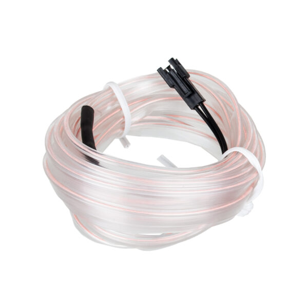 GloboStar® 82200 TUBE 360° Degree Διακοσμητική EL-Wire Neon Αυτοκινήτου Κορδόνι ΣΕΤ 3m 1W/3m 30lm/m 360° DC 12V με Βύσμα Αναπτήρα Αυτοκινήτου Αδιάβροχη IP68 Ψυχρό Λευκό 6000K - Image 3