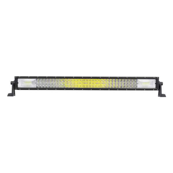 GloboStar® 85483 PRO Series Μπάρα Ίσια - Straight TRI-ROW 7D για Αυτοκίνητα & Φορτηγά LED CREE XBD 405W 40500lm 15° & 60° DC 10-30V Αδιάβροχη IP65 Ψυχρό Λευκό 6000K - Image 3