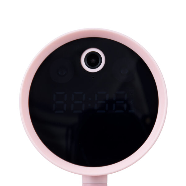 GloboStar® 86007 Rechargeable Table Camera WiFi HD 1080P 160° 1500mAh Two Way Audio Motion Detection & Digital Clock - Επαναφορτιζόμενη Επιτραπέζια Κάμερα WiFi HD 1080P 160° 1500mAh Διπλή Κατέυθυνση Ομιλίας Ανιχνευτή Κίνησης & Ψηφιακό Ρολόι - Ροζ - Image 5