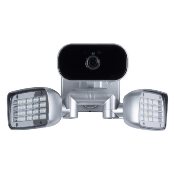 GloboStar® 86045 Αυτόνομος Ηλιακός Προβολέας LED SMD 24W 1200lm με IP Camera 1080P 2MP 4G SIM CARD WiFi 150° Ενσωματωμένη Μπαταρία 3200mAh Φωτοβολταϊκό Πάνελ Αισθητήρα Ημέρας-Νύχτας & Ρύθμιση Χρόνου Ανάμματος Αδιάβροχος IP66 Ψυχρό Λευκό 6000K - Ασημί - Image 6