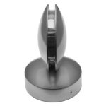 GLOBOSTAR® ZERODA 93066 Μοντέρνο Φωτιστικό Τοίχου - Απλίκα LED 9W 1440lm 1° AC 220-240V IP44 Ψυχρό Λευκό 6000K - CREE XPE Chip & TÜV SÜD Driver - Ασημί - Μ12 x Π11 x Υ17cm - 5 Χρόνια Εγγύηση - Image 2