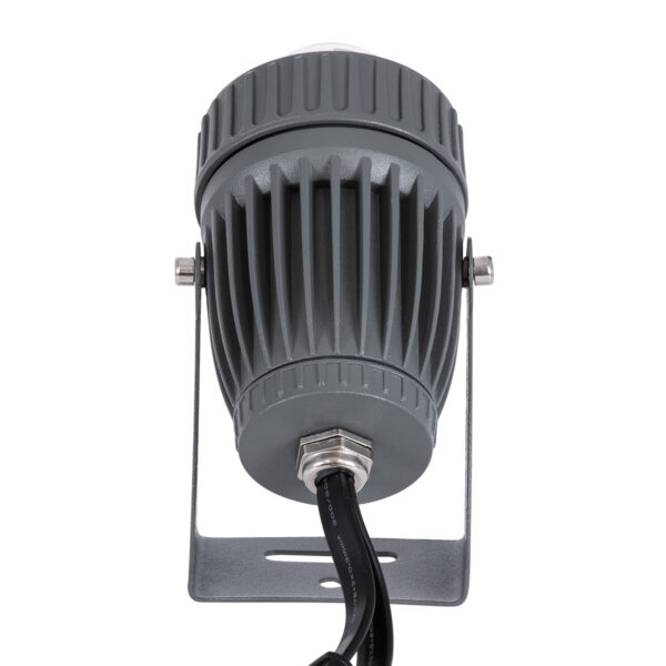 GloboStar® SPOT-FENIA 90137 Σποτ Φωτισμου Wall Washer LED 10W 1000lm 5° DC 24V DMX512 Αδιάβροχο IP65 D7 x H12cm RGB - Γκρι Ανθρακί - 3 Years Warranty - Image 6