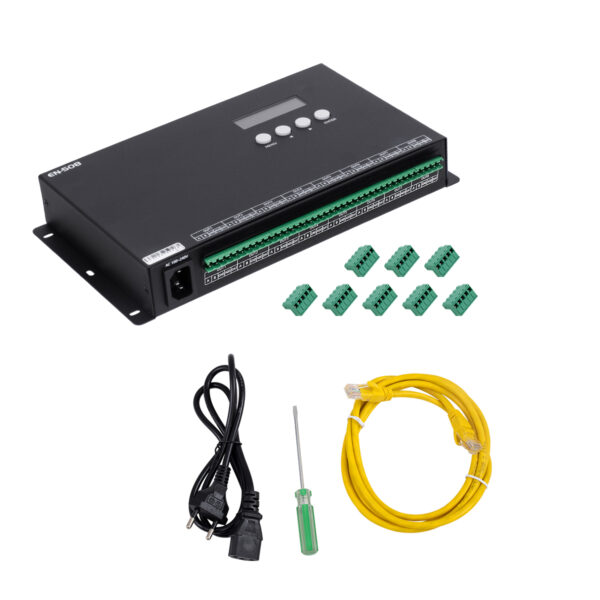 GloboStar® 90144 SEEKWAY EN-508 - Professional Channel Controller - Full Colour LED Digital SPI Pixel ONLINE Control System - Κεντρικός & Slave Controller Καναλιών Εξόδου για Ψηφιακά Προϊόντα LED Digital Pixel TTL & DMX512 - Single Colour & RGB & RGBW - Synchronous & Asynchronous - 3 Χρόνια Εγγύηση - Image 10