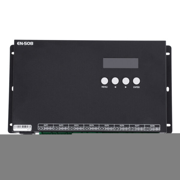 GloboStar® 90144 SEEKWAY EN-508 - Professional Channel Controller - Full Colour LED Digital SPI Pixel ONLINE Control System - Κεντρικός & Slave Controller Καναλιών Εξόδου για Ψηφιακά Προϊόντα LED Digital Pixel TTL & DMX512 - Single Colour & RGB & RGBW - Synchronous & Asynchronous - 3 Χρόνια Εγγύηση - Image 4