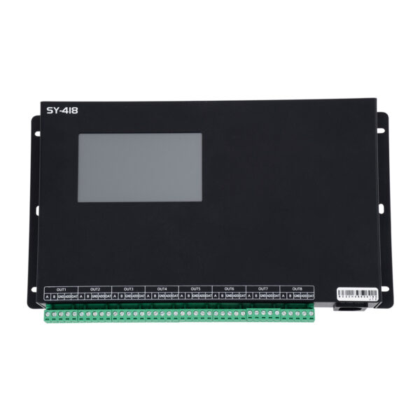 GloboStar® 90147 SEEKWAY SY-418 - Professional Master Controller - Full Colour LED Digital SPI Pixel Control System - Controller για Ψηφιακά Προϊόντα LED Digital Pixel TTL & DMX512 - Single Colour & RGB & RGBW - Synchronous & Asynchronous - 3 Χρόνια Εγγύηση - Image 4