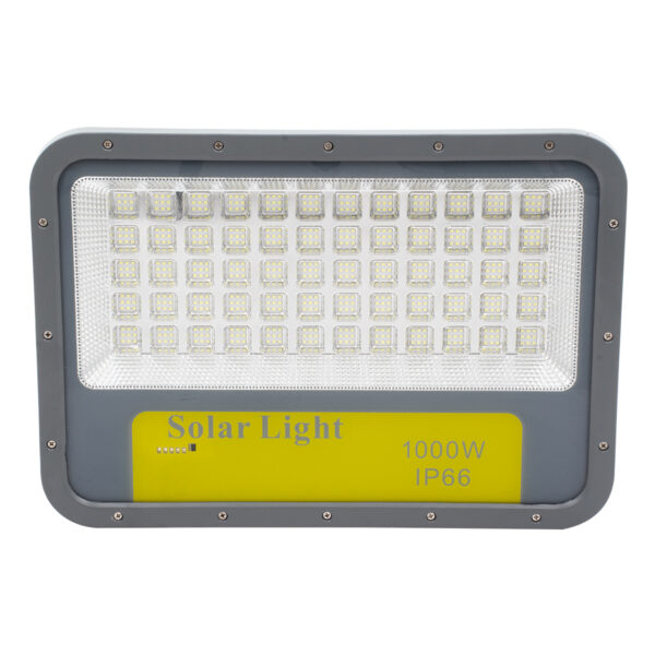 GloboStar® HECATE 90208 Αυτόνομος Ηλιακός Προβολέας LED SUPREME Series SMD 1000W 100000lm με Ενσωματωμένη Μπαταρία 80000mAh - Φωτοβολταϊκό Πάνελ με Αισθητήρα Ημέρας-Νύχτας και Ασύρματο Χειριστήριο RF 2.4Ghz Αδιάβροχος IP66 Ψυχρό Λευκό 6000K - 3 Χρόνια Εγγύηση - Image 4