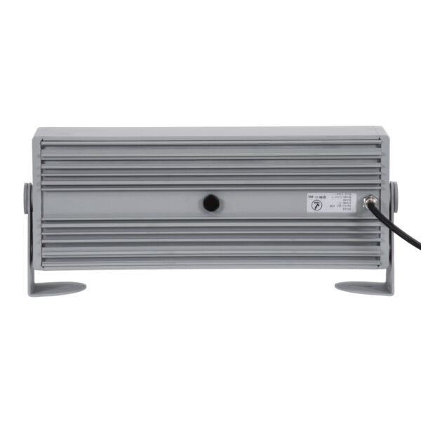 GloboStar® FLOOD-ZENA 90219 Προβολέας Wall Washer για Φωτισμό Κτιρίων LED 60W 5400lm 3° DC 24V Αδιάβροχο IP65 L37 x W9 x H26.5cm Θερμό Λευκό 2700K - Ασημί - 3 Years Warranty - Image 4