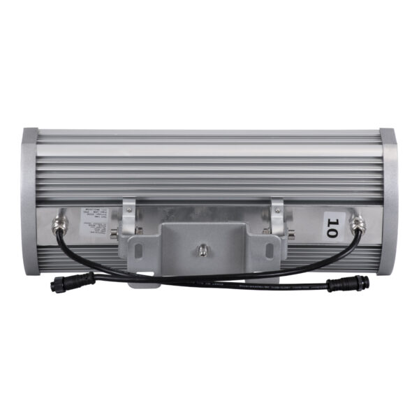 GloboStar® FLOOD-TENA 90224 Προβολέας Wall Washer για Φωτισμό Κτιρίων LED 108W 9180lm 10° DC 24V Αδιάβροχο IP65 Μ43.5 x Π15.5 x Υ18cm RGBW DMX512 - Ασημί - 3 Years Warranty - Image 4