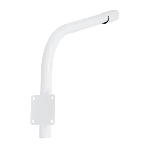 GloboStar® 90229 Μεταλλική Βάση Στήριξης CURVED M62cm x Φ60mm για Φωτιστικά Δρόμου Street Lights με Διάμετρο Βάσης Φ60mm - Image 3