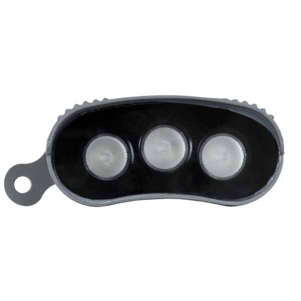 GloboStar® TREELIGHT-ZINA 90230 Κυρτή Μπάρα Φωτισμού Wall Washer με Αντιθαμβωτική Γρίλια Ειδική για Φυτά - Δέντρα LED 3W 255lm 30° DC 24V Αδιάβροχο IP65 Μ9 x Π6.5 x Υ4cm Αρχιτεκτονικό Πορτοκαλί 2200K - Γκρι Ανθρακί - 3 Years Warranty - Image 3