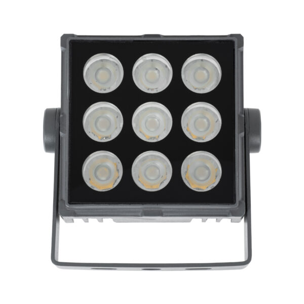 GloboStar® FLOOD-TINY 90368 Προβολέας Wall Washer για Φωτισμό Κτιρίων LED 27W 2430lm 3° DC 24V Αδιάβροχο IP65 Μ13.8 x Π16.4 x Υ7cm Θερμό Λευκό 2700K - Γκρι Ανθρακί - 3 Χρόνια Εγγύηση - Image 6