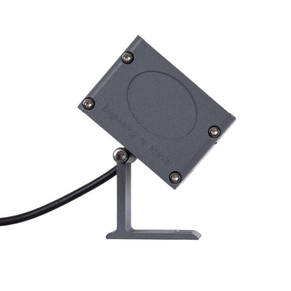 GloboStar® FLOOD-DANY 90375 Προβολέας Wall Washer για Φωτισμό Κτιρίων LED 24W 2160lm 5° DC 24V Αδιάβροχο IP65 L16 x W9.5 x H7.5cm Θερμό Λευκό 3000K - Γκρι Ανθρακί - 3 Years Warranty - Image 4