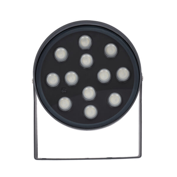 GloboStar® FLOOD-NIGMA 90396 Προβολέας Wall Washer για Φωτισμό Κτιρίων LED 24W 2040lm 30° DC 24V Αδιάβροχο IP65 L15 x W15 x H9.1cm RGBW DMX512 - Γκρι Ανθρακί - 3 Years Warranty - Image 6