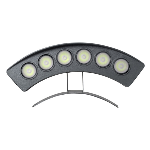 GloboStar® TREELIGHT-PLANTE 90458 Κυρτή Μπάρα Φωτισμού Wall Washer Ειδική για Φυτά - Δέντρα LED 6W 600lm 15° DC 24V Αδιάβροχο IP67 Μ17.5 x Π4.5 x Υ8cm Πράσινο - Γκρι Ανθρακί - 3 Years Warranty - Image 3