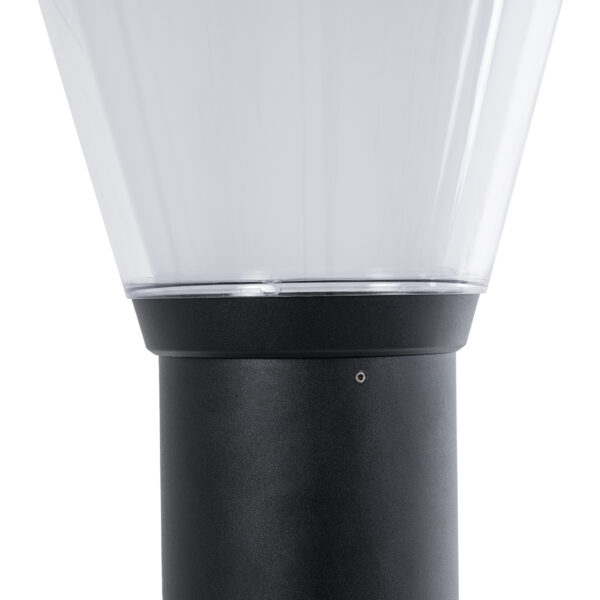 GloboStar® SOLARDIS 90523 LED Solar Bollard Light Κολωνάκι Κήπου Εξωτερικού Χώρου 10W 180lm 120° με Ενσωματωμένο Φωτοβολταϊκό Panel 6V 5W & Επαναφορτιζόμενη Μπαταρία Li-ion 3.2V 6000mAh με Αισθητήρα Ημέρας-Νύχτας - Αδιάβροχο IP65 Φ24 x Υ88cm Ψυχρό Λευκό 6000K - 2 Χρόνια Εγγύηση - Image 7