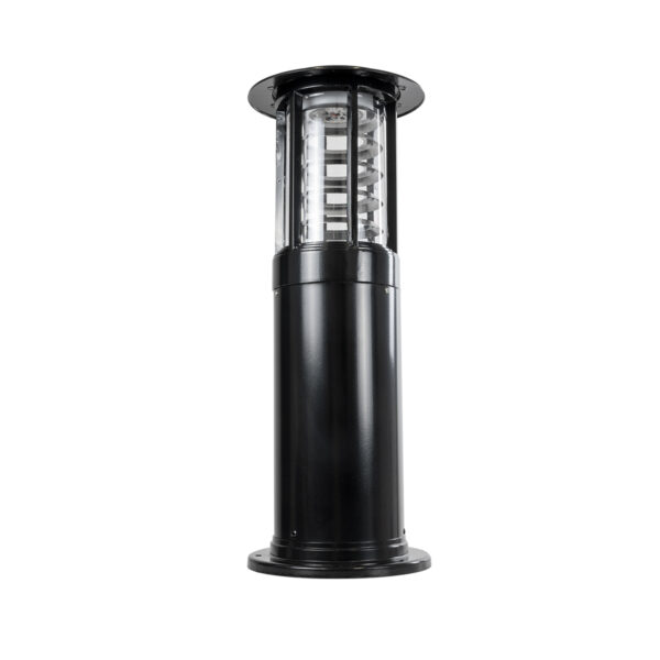 GloboStar® SOLARMIS 90536 LED Solar Bollard Light Κολωνάκι Κήπου Εξωτερικού Χώρου 10W 180lm 120° με Ενσωματωμένο Φωτοβολταϊκό Panel 6V 5W & Επαναφορτιζόμενη Μπαταρία Li-ion 3.2V 6000mAh με Αισθητήρα Ημέρας-Νύχτας - Αδιάβροχο IP65 Φ22 x Υ59cm CCT Ψυχρό-Φυσικό-Θερμό Λευκό 2700K έως 6000K - 2 Χρόνια Εγγύηση - Image 3