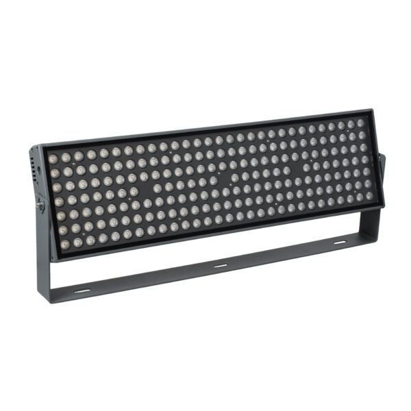 GloboStar® FLOOD-ZANA 90560 Προβολέας Wall Washer για Φωτισμό Κτιρίων LED 200W 18000lm 30° DC 24V Αδιάβροχο IP65 Μ70 x Π29 x Υ10cm Θερμό Λευκό 2700K - Γκρι Ανθρακί - 3 Years Warranty - Image 2