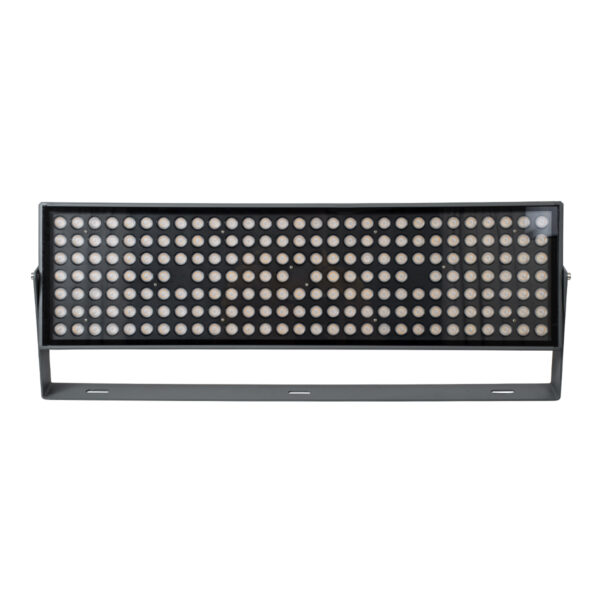 GloboStar® FLOOD-ZANA 90560 Προβολέας Wall Washer για Φωτισμό Κτιρίων LED 200W 18000lm 30° DC 24V Αδιάβροχο IP65 Μ70 x Π29 x Υ10cm Θερμό Λευκό 2700K - Γκρι Ανθρακί - 3 Years Warranty - Image 3