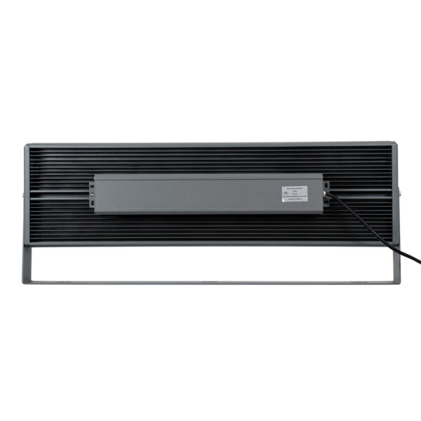 GloboStar® FLOOD-ZANA 90560 Προβολέας Wall Washer για Φωτισμό Κτιρίων LED 200W 18000lm 30° DC 24V Αδιάβροχο IP65 Μ70 x Π29 x Υ10cm Θερμό Λευκό 2700K - Γκρι Ανθρακί - 3 Years Warranty - Image 4