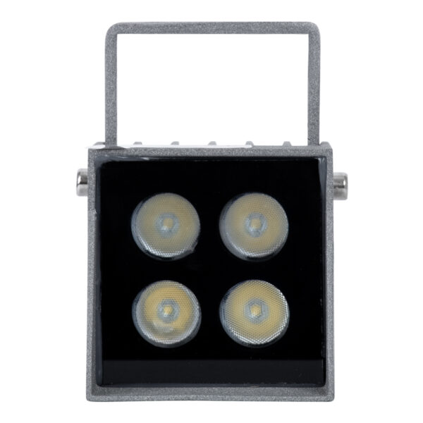 GloboStar® SPOT-JENA 90636 Σποτ Φωτισμου Wall Washer LED 8W 920lm 8° AC 220-240V Αδιάβροχο IP65 Μ8.5 x Π7.3 x Υ9.5cm Φυσικό Λευκό 4500K - Γκρι Ανθρακί - 3 Years Warranty - Image 3