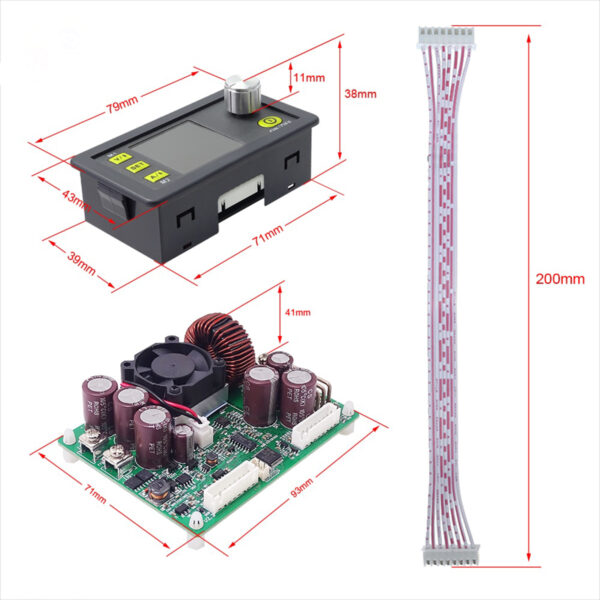 GloboStar® 79984 DPS5020-USB-BT Ψηφιακό Δοκιμαστικό Εργαλείο Ηλεκτρονικού/Τεχνικού Τμήματος Ρυθμιζόμενης Τάσης & Ampere - Βολτόμετρο/Αμπερόμετρο/Βατόμετρο Μετατροπέας με LCD Οθόνη Max Output 0-20A/DC 0-50V/0-1000W με Micro USB & Βluetooth APP - Image 14