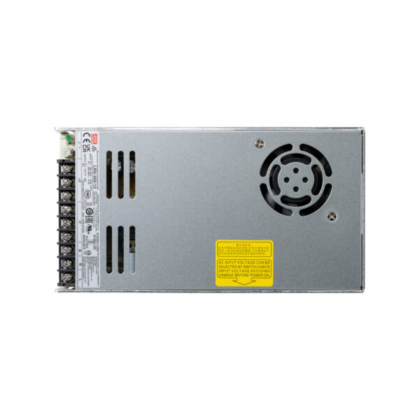 GloboStar® LRS-350-12 90784 MEANWELL Ρυθμιζόμενο Μεταλλικό Τροφοδοτικό PELV για Προϊόντα LED 350W 29A - AC 220-240V σε DC 12V - Ρυθμιζόμενο από 10.2VDC έως 13.8VDC - IP20 Μ21.5 x Π11.5 x Υ3cm - 3 Χρόνια Εγγύηση - Image 5