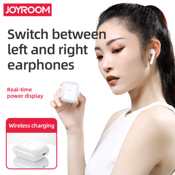 GloboStar® 87051 JOYROOM Originals JR-T03S TWS Earphones με Θήκη Φόρτισης True Wireless Bluetooth V5.0 Binaural Συμβατό με iOS & Android Μαύρο - Image 6