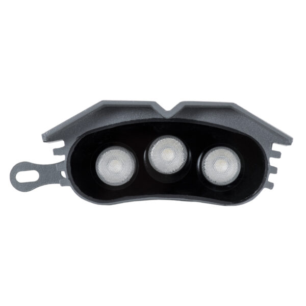 GloboStar® TREELIGHT-ZINA S-90982 Κυρτή Μπάρα Φωτισμού Wall Washer με Αντιθαμβωτική Γρίλια Ειδική για Φυτά - Δέντρα LED 3W 255lm 30° DC 24V Αδιάβροχο IP65 L11 x W6.5 x H5cm με Αυτόματα Προγράμματα Εναλλαγής Χρωμάτων Πολύχρωμο RGBW - Γκρι Ανθρακί - 3 Years - Image 3