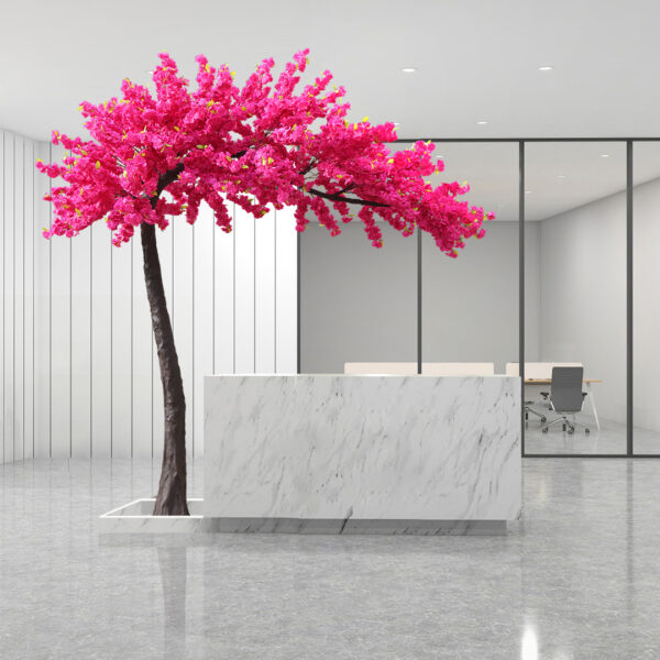 GloboStar® Artificial Garden CHERRY BLOSSOM TREE 20185 Τεχνητό Διακοσμητικό Δέντρο Βουκαμβίλια Άνθος Κερασιάς Υ320cm - Image 5