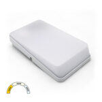 LED ΑΠΛΙΚΑ ΑΛΟΥΜΙΝΙΟΥ ΟΡΘΟΓΩΝΙΑ 9W CCT ΙΡ54 ΛΕΥΚΗ