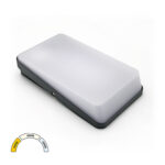 LED ΑΠΛΙΚΑ ΑΛΟΥΜΙΝΙΟΥ ΟΡΘΟΓΩΝΙΑ 9W CCT ΙΡ54 ΓΡΑΦΙΤΗΣ - 3-891