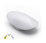 LED ΑΠΛΙΚΑ ΑΛΟΥΜΙΝΙΟΥ ΟΒΑΛ 8W CCT ΙΡ54 ΛΕΥΚΗ - 3-110