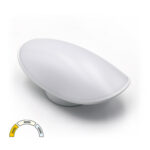 LED ΑΠΛΙΚΑ ΑΛΟΥΜΙΝΙΟΥ ΟΒΑΛ 8W CCT ΙΡ54 ΛΕΥΚΗ - 3-110