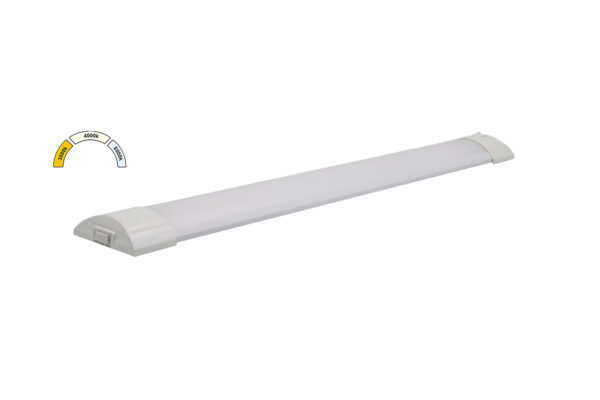 LED ΦΩΤΙΣΤΙΚΟ ΟΒΑΛ PC.90cm 24W CCT ΜΕ ΔΙΑΚΟΠΤΗ ON/OFF ΛΕΥΚΟ - Image 3