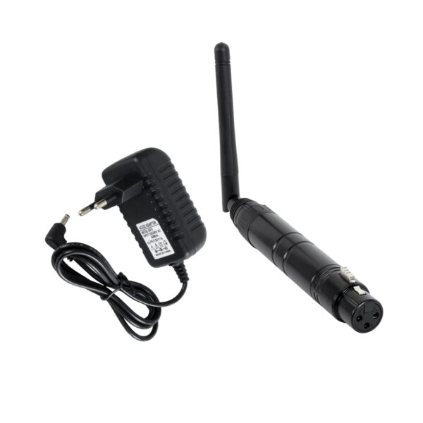 GLOBOSTAR® SKYDANCE-DM-WR 71578 DMX512 Ασύρματος Δέκτης RF 2.4Ghz ISM GFSK 20dBm 400m Θηλυκό XLR3 DC 5V IP20 - Μ1.9 x Π1.9 x Υ22cm - 5 Χρόνια Εγγύηση