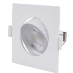 LED ΣΠΟΤ ΨΕΥΔΟΡΟΦΗΣ ΚΙΝΗΤΟ ΤΕΤΡΑΓΩΝΟ 3W/5W/7W CCT 38° ΛΕΥΚΟ