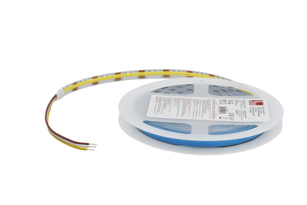ΤΑΙΝΙΑ COB LED 5m 12VDC 12W/m 608LED/m CCT IP54