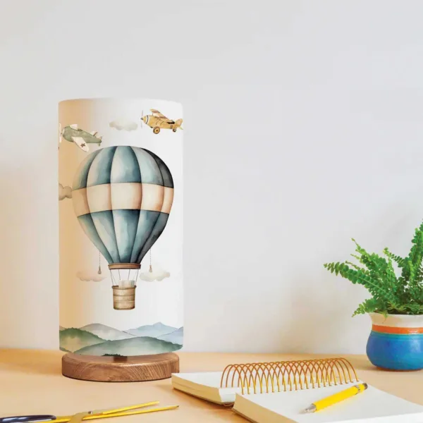 GloboStar® BALLON 204-0145 Παιδικό Eπιτραπέζιο Φωτιστικό Φιγούρα Μονόφωτο 1 x E27 IP20 Πολύχρωμο Ύφασμα - Μ15 x Π15 x Υ30cm - Image 3