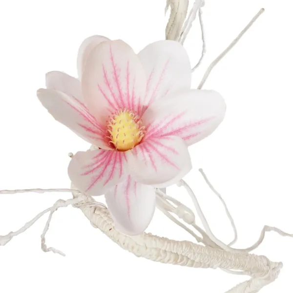 GloboStar® Artificial Garden MANGOLIA FLOWER VINE 21473 Τεχνητό Διακοσμητικό Κλαδί Μανόλιας  Y300cm - Image 3